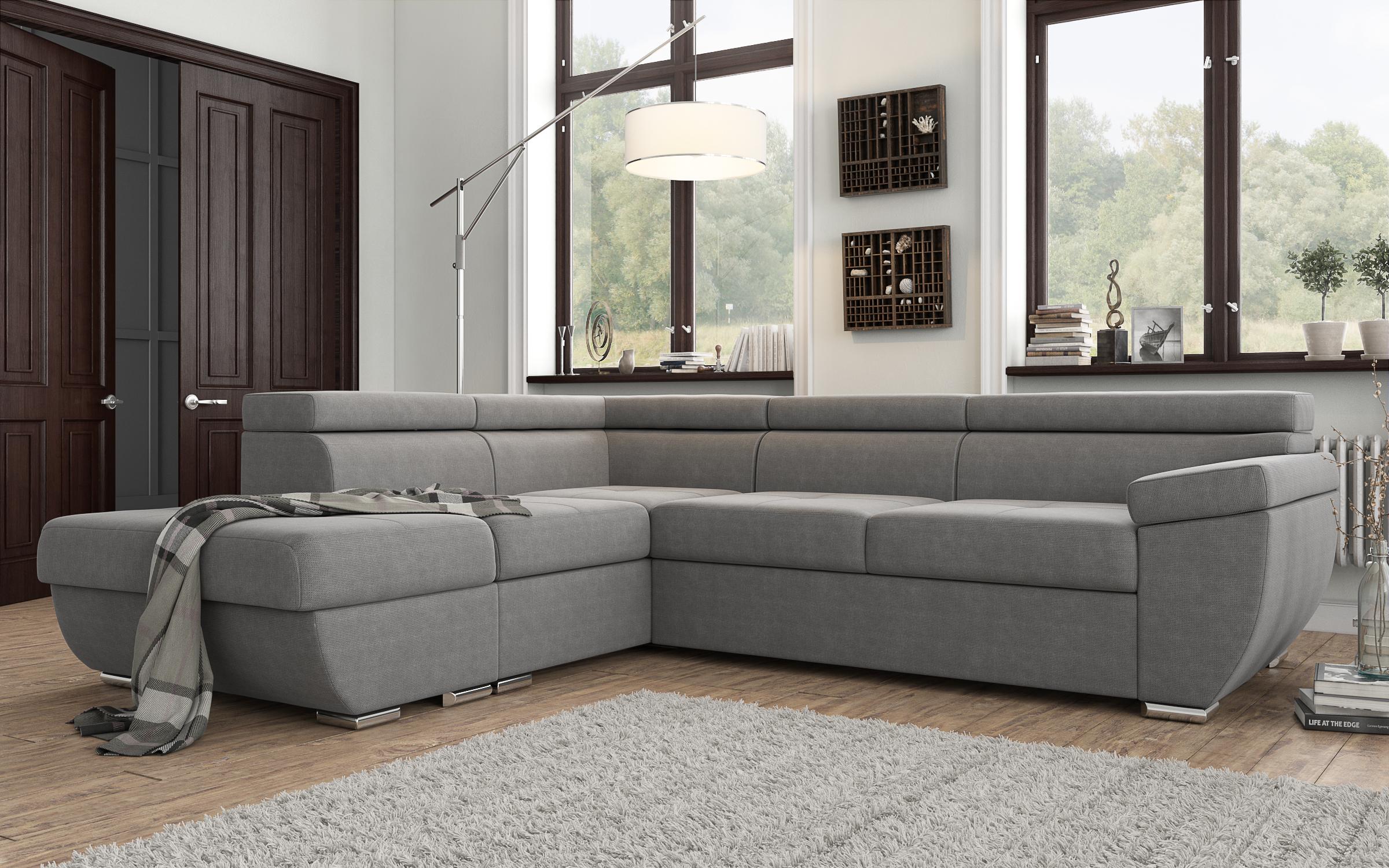 Coltar extensibil Dilan, gri  4